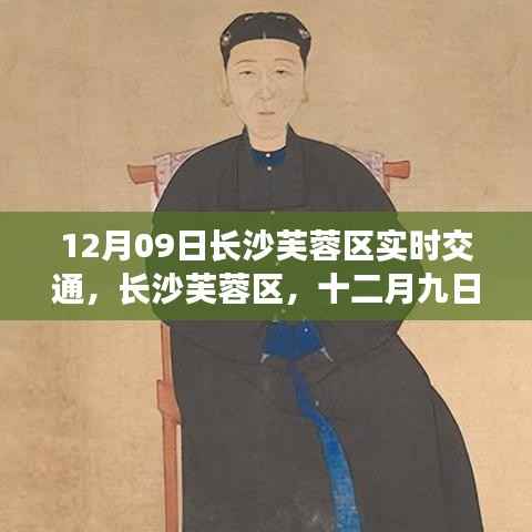 长沙芙蓉区十二月九日实时交通纪实,交通脉络的生动展现