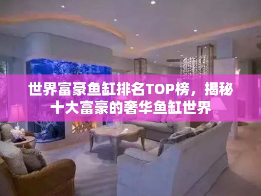 世界富豪鱼缸排名TOP榜,揭秘十大富豪的奢华鱼缸世界