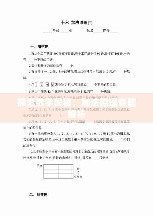探索数学奥秘,加法原理专题解析
